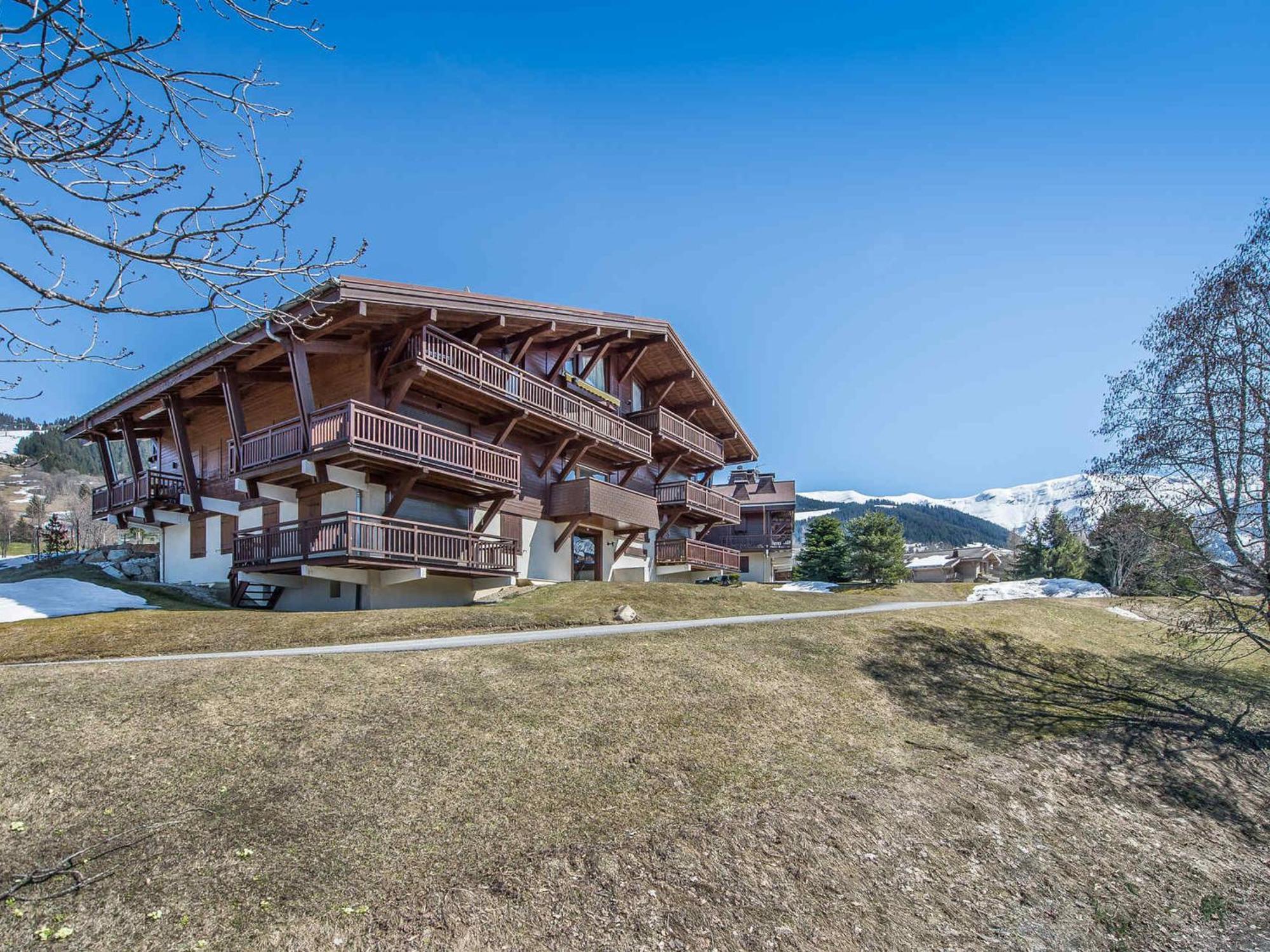 Studio 4 Pers - Balcon - Proximite Pistes Et Golf - Tv - Garage - Animaux Ok - Tennis En Ete - Fr-1-453-82 Megève Eksteriør bilde